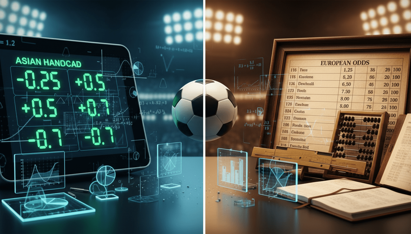 Handicap Asia vs Odds Eropa: Panduan Lengkap Memahami Sistem Pasaran Taruhan Sepakbola
