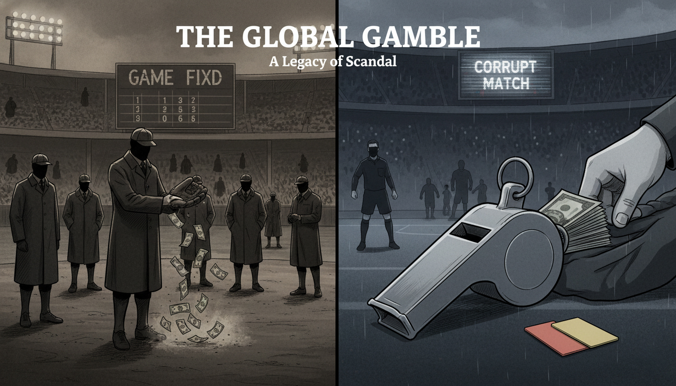 Skandal Judi Olahraga: Black Sox 1919 dan Calciopoli 2006